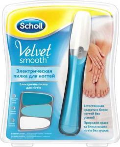 Электрическая Пилка для ногтей Scholl "Velvet Smooth" - Парфюмерия и Косметика по Доступным Ценам на DuhiElit.ru
