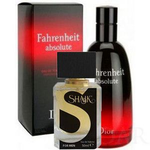 Tуалетная вода для мужчин SHAIK 33 (идентичен Dior Fahrenheit Absolute) 50 ml - Парфюмерия и Косметика по Доступным Ценам на DuhiElit.ru